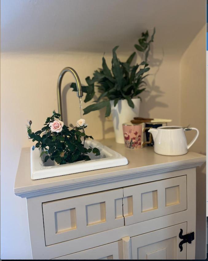 The Pink Cottage Upstairs Suite & Garden Summer Room Whitehead Eksteriør bilde
